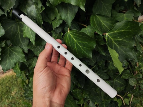High D PVC Penny Whistle 6 Holes Irish Tin Whistle Handmade by Rui Gomes