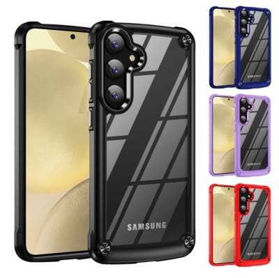 For Samsung Galaxy A16 5G - Crystal Clear ShockProof Impact Armor Cover Case