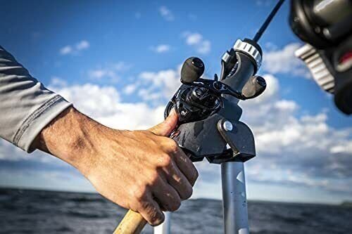 Moulinet De Pêche Abu Garcia Max DLC Profil Bas Baitcast, Noir - Photo 4/9