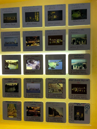 20 diapositivas de NYC 35mm múltiple de Torres Gemelas WTC ver fotos MUY RARO 1 de un TIPO - Imagen 6 de 6