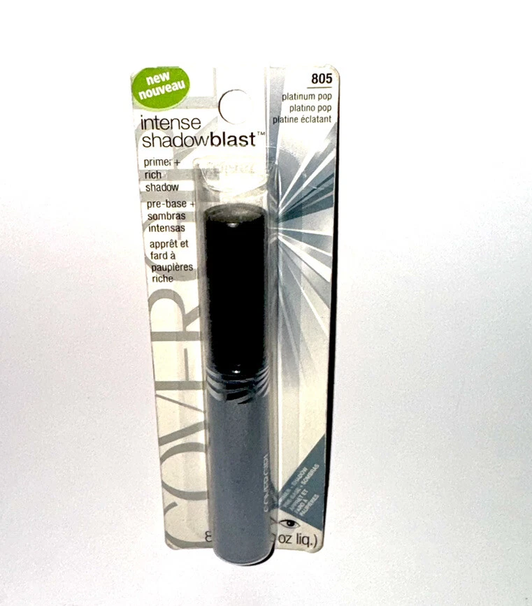 CoverGirl Intense Shadow Blast 805 Platinum Pop & Smokey Shadow Blast 825, NUEVO Foto 3 de 3