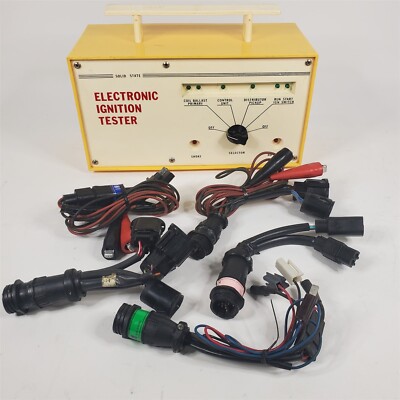 Electronic Solid State Ignition Uni-Tester w/Adapters for 72-78 AMC ...