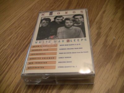 Kronos Quartet  ORIGINAL CASSETTE TAPE White Man Sleeps