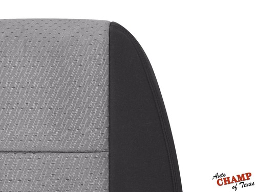 Sierra 1500 SLE SLT HD haute qualité 2008 - Housse de siège arrière inclinée côté conducteur noir/gris
