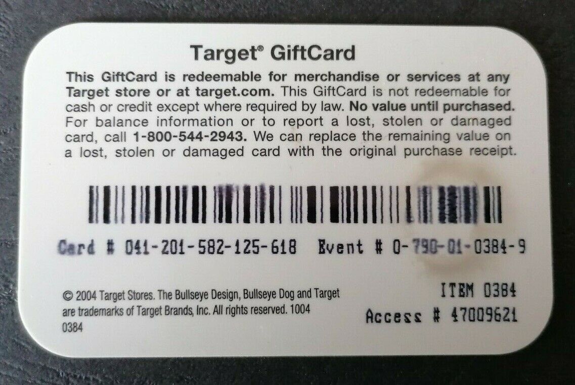 Target Gift Card - Playstation - 2021 - Collectible - No Value