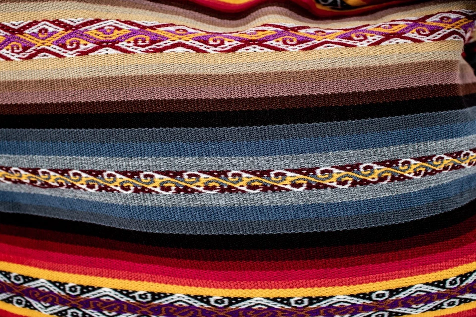 Bolso Bandolera Grande DORMEUIL Multicolor Hippie Bohemio Eslinga Foto 2 de 4