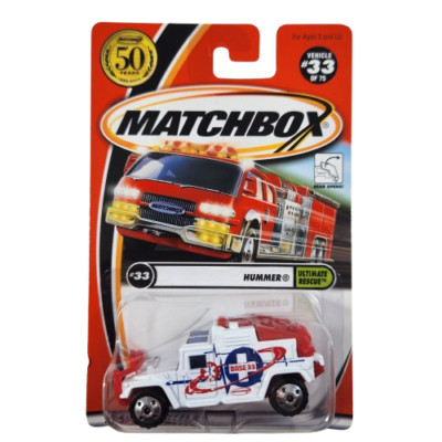 Matchbox Cars Nite Ultimate Rescue Hummer #33