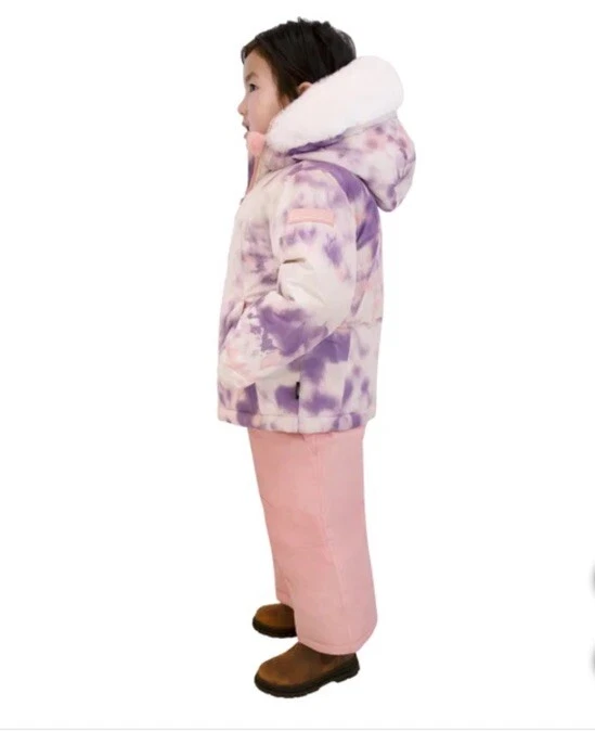 Spyder Kids' 2-piece Snowsuit Size 5 Pink Weather Resistant New - Image 3 of 4