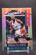 Clyde Drexler #LEG-7 2018-19 Hoops Legends of the Ball Houston Rockets