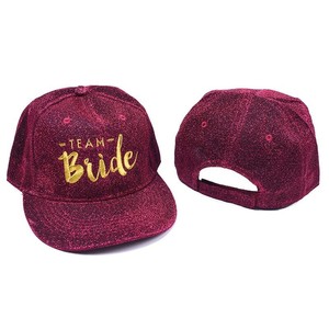 team bride baseball caps