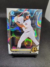 Maikol Escotto 2022 Bowman Chrome LAVA REFRACTOR # /399 DVS 1168