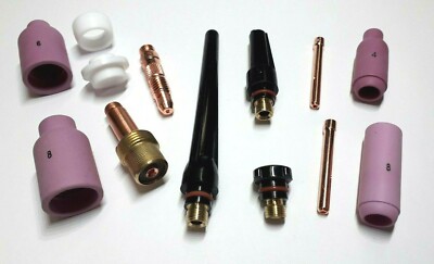 1 o 10 Jumbo Ceramica Bocchettone Gas XL per SR17 SR18 SR26 HP17 WP18 SR-26 Tig/Wig Bruciatore - 1 Pezzo, Tg. 10 16mm