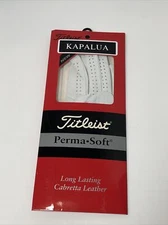 Titleist Perma-Soft Golf Gloves Men’s Medium Kapalua