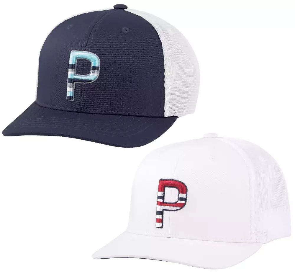 Puma p cheap snapback cap