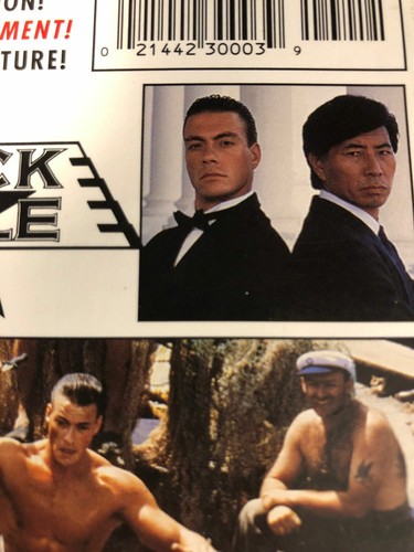Black Eagle VHS VCR Video Tape Used Jean-Claude Van Damme - Picture 3 of 7