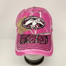 Duck Commander Camo Duck Dynasty Baseball Cap Strap Back Hot Pink  - EUC