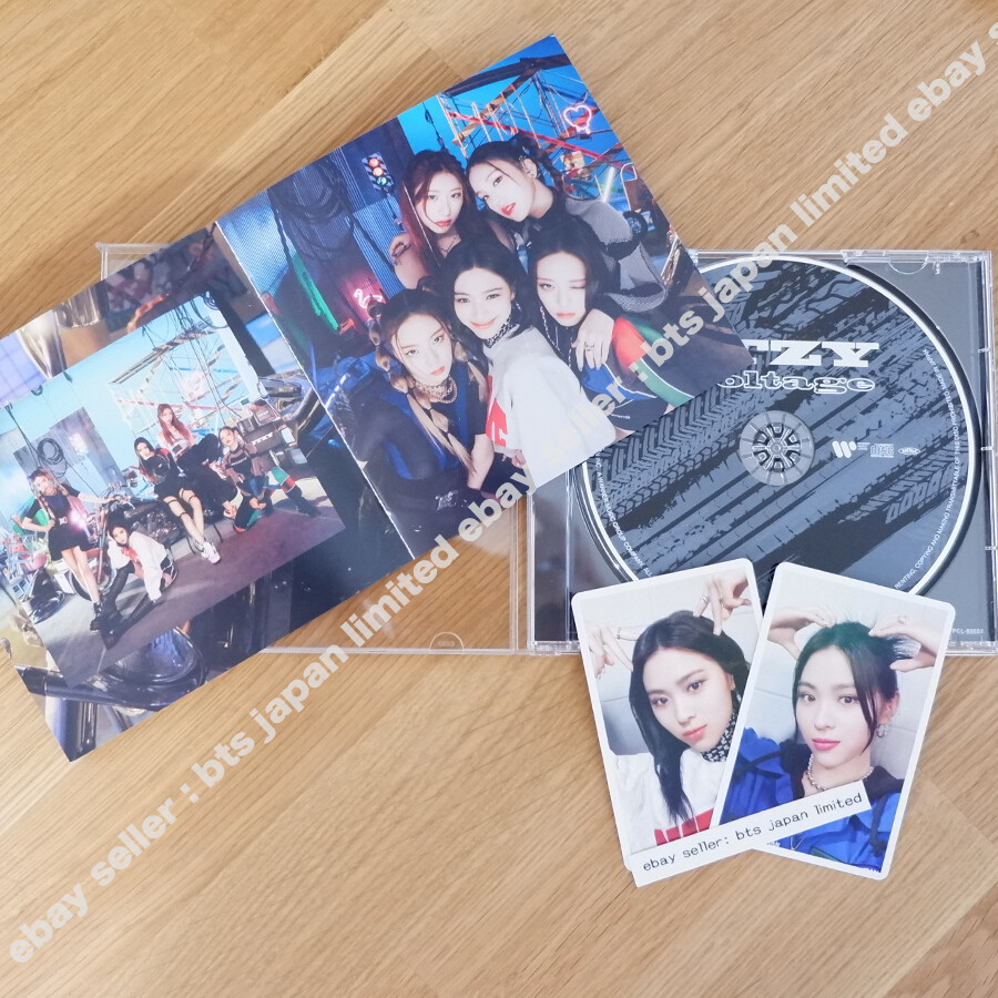 ITZY Ryujin Voltage MIDZY Japan ver + Official 2 Photocards