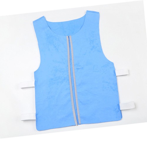 Unisex Summer Cooling Cardigan Vest Ice Pack Vest Cold Vest Outdoor Working - Picture 3 of 14