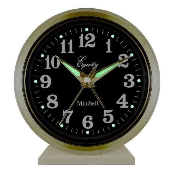 4 In Round Loud Bell Keywind Analog Alarm Clock Fast Delivery