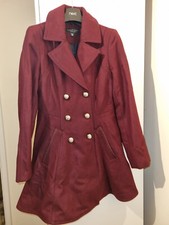 Laundry By Shelli Segal Double-breasted Military Coat -petite Xs.