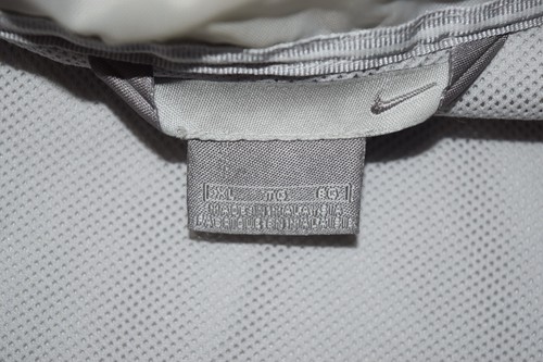 Vintage Nike Jacket Men XL Gray Anorak Windbreaker Pullover Packable Hood 90s - Picture 13 of 21