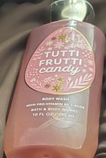 NEW BATH BODY WORKS TUTTI FRUTTI CANDY SHOWER GEL-10 FL OZ