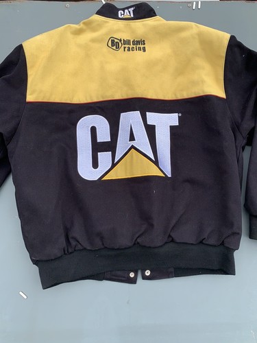 JH Designs Ward Burton Goodyear Cat #22 Racing Jacket Size XL - Picture 10 of 18