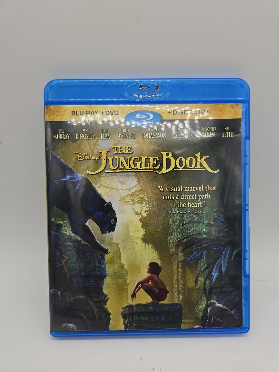 The Jungle Book (Blu-ray, 2016) Blue-Ray Only 786936850628| eBay
