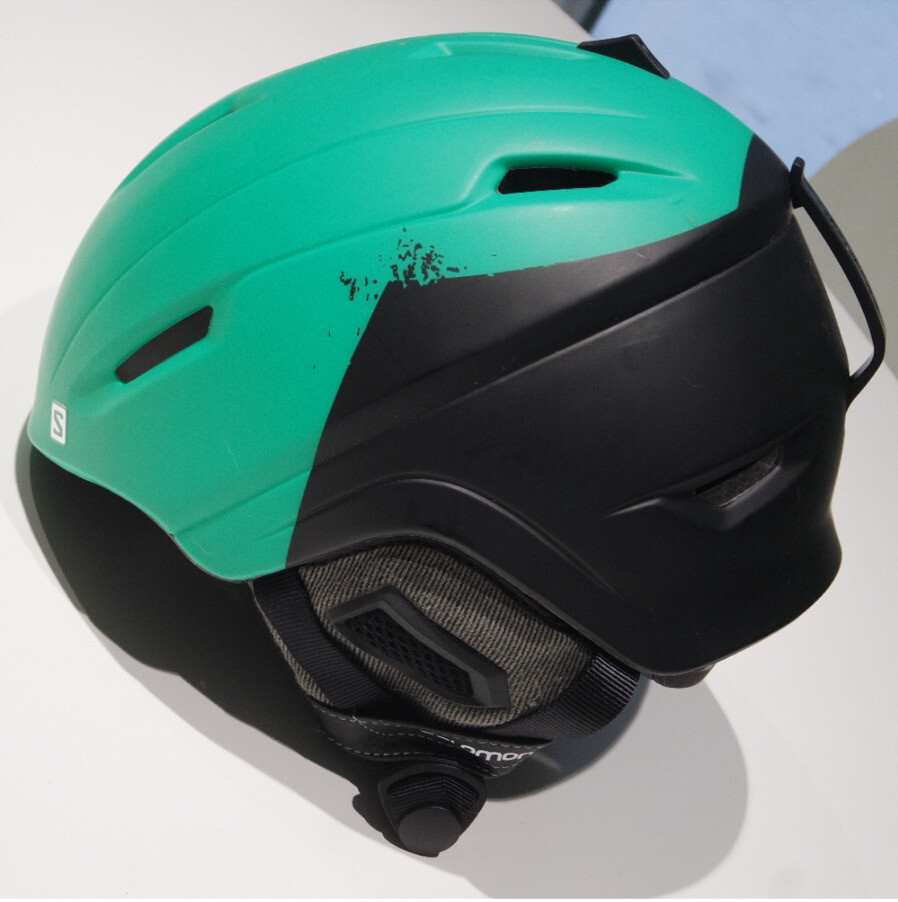 Casco Salomon Ranger taglia S 53 56 cm Seagreen nero
