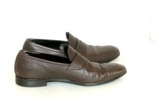 PRADA CALZATURE UOMO 2DC127 Chocolate Brown Shoes Men’s Size 7.5