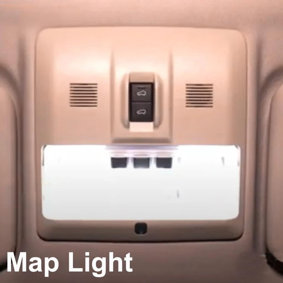 6000K Super Blanco Interior LED Repuesto para Land Rover LR4 2009 2010 2011 Foto 4 de 4