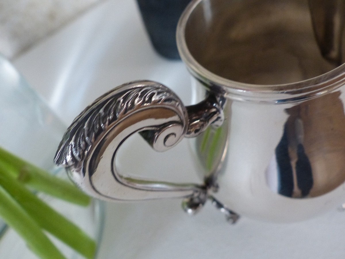 CHRISTOFLE MARLY Gorgeous Vintage Creamer Silverplated Louis XV