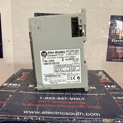 Allen-Bradley Compact I/O 1769-OB16/B DC Output Module | eBay