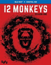 12 MONKEYS TV SERIES COMPLETE SEASON ONE 1 New Sealed Blu-ray Twelve