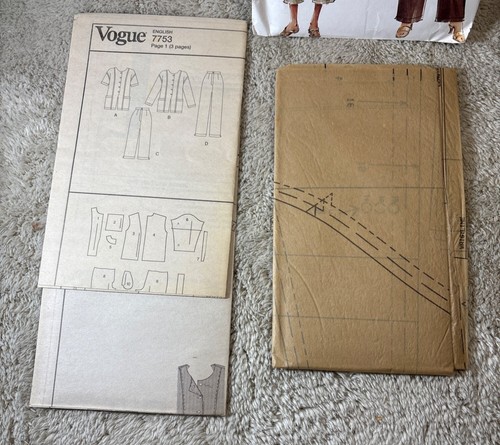 Vogue 7753 Misses Petite Tunic & Pants Pattern Sizes 14-18 - Picture 8 of 10