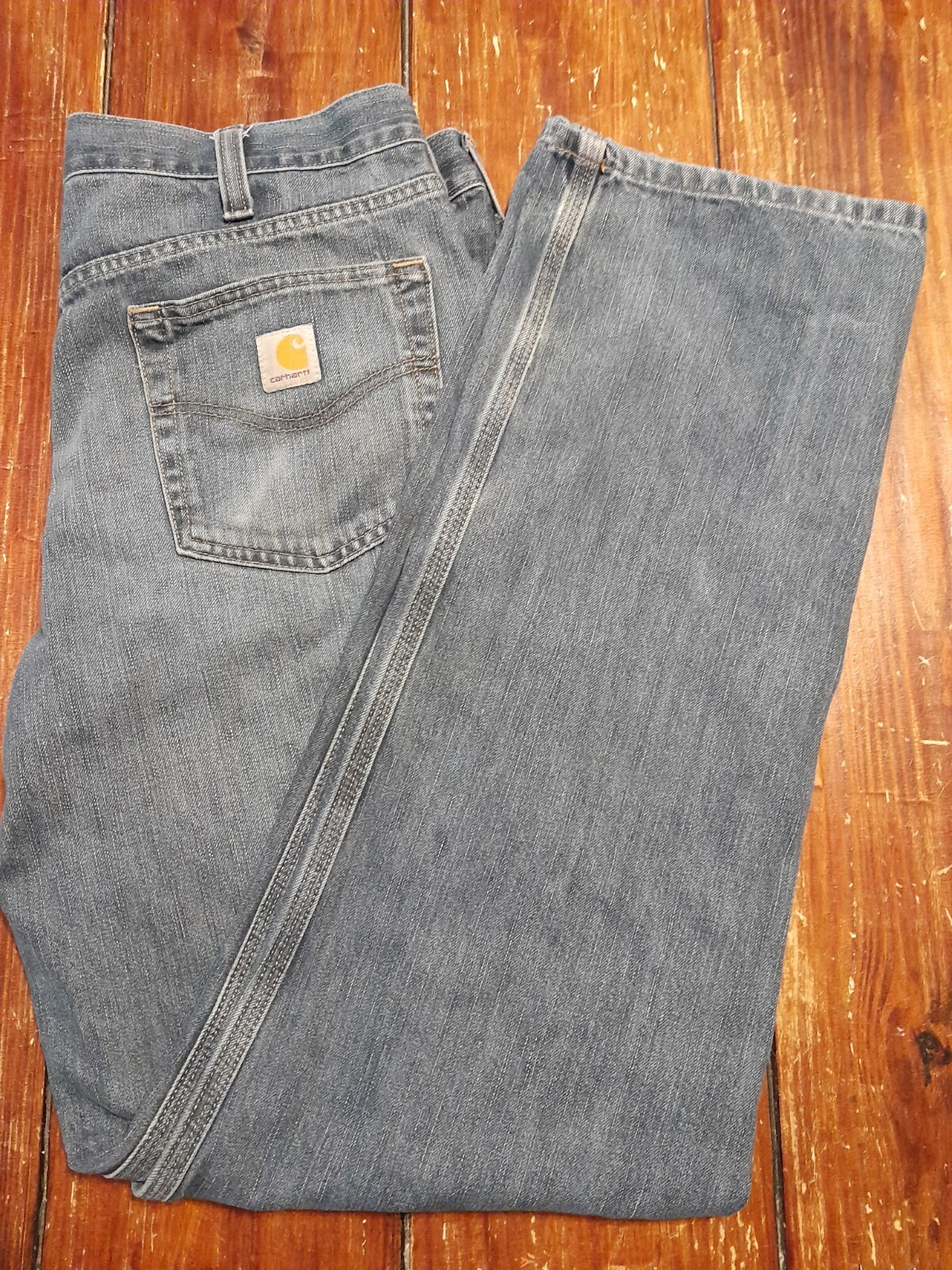 Carhartt Men’s Size 36x36 Relaxed Fit Holter Blue Denim Jeans 101483 eBay