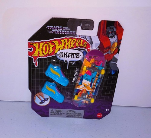 5 Hot Wheels Skate Transformers Bumblebee Optimus Starscream Soundwave Megatron - Picture 9 of 11