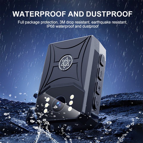 1080P Camcorder Mini Police Body Camera HD 120° Video DVR IR Night Cam 18 Hour - Picture 5 of 18