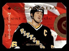 1996 DONRUSS CANADIAN ICE O CANADA #13 MARIO LEMIEUX #/2000 PENGUINS