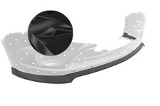 SCHWARZE FRONTSTOßSTANGE MIT NEBELSCHEINWERFERN UND ABSCHLEPPHAKENKAPPE - MERCED SCHWARZE FRONTSTOßSTANGE MIT NEBELSCHEINWERFERN UND ABSCHLEPPHAKENKAPPE - MERCED