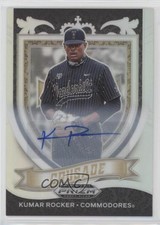 2021 Panini Prizm Draft Picks Crusade Silver Kumar Rocker #C-KR Auto 0m0g