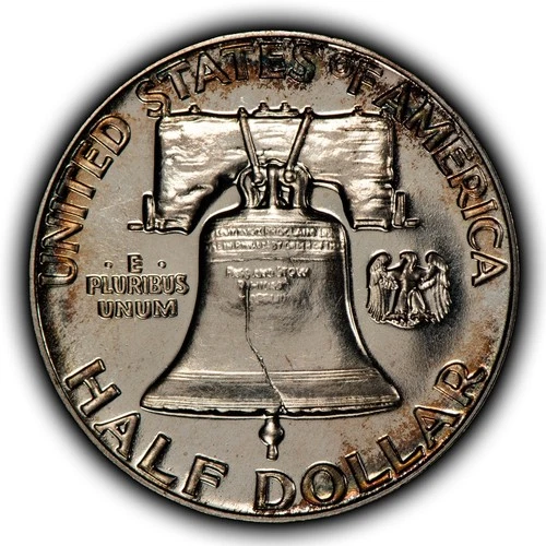 1954 50c Franklin Silver Half Dollar - GEM Proof - SKU-H3839