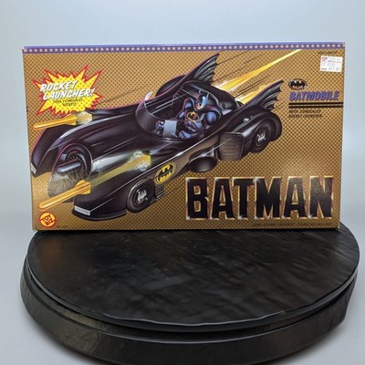Toy Biz DC Comics BATMAN 1989 BATMOBILE w/ Rocket Launcher Vehicle Open Box