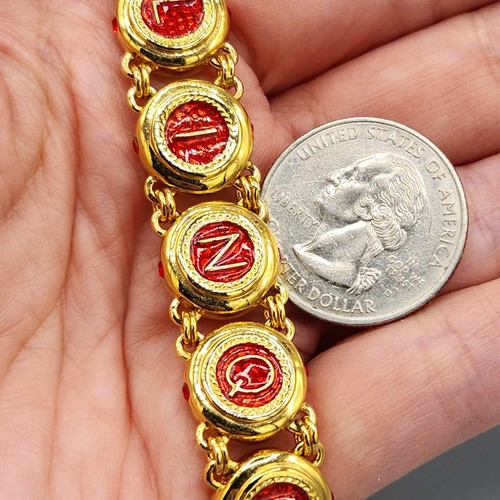 Camrose & Kross JBK Jackie Kennedy Castellani Nonrelinques Nonrelinquam Bracelet - Picture 12 of 12