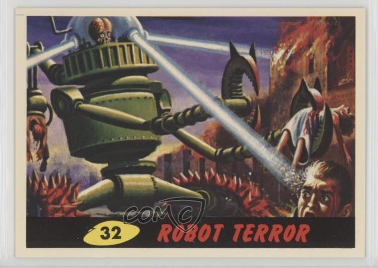 1994 Topps Mars Attacks! Archives Robot Terror #32 0yg9