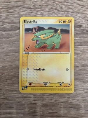 Pokemon Karte Electrike Rubin & Saphir Set 52/109
