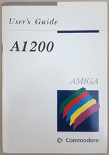 Amiga A1200 User's Guide Manual Book for Commodore Amig
