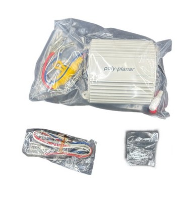 Poly-Planar ME51 Compact 100 Watt 2 Channel Waterproof Amplifier ( No Knob )