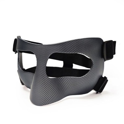 Lightweight Protective Carbon Fiber Nose Face Mask for Basketball