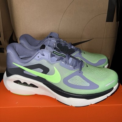 NEW Nike Structure Plus Iron Purple Voltage Green NBY HQ3048-501 Men's Size 12